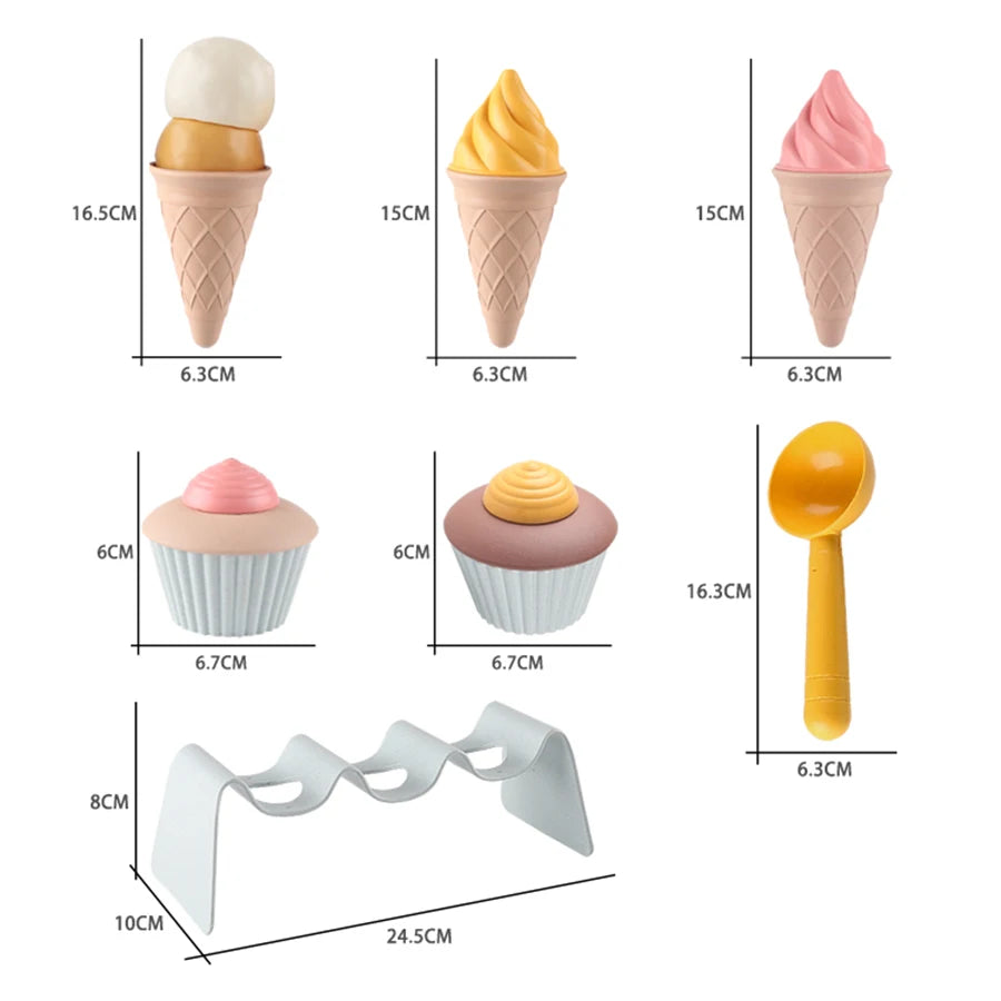 Set Helados y Cupcakes